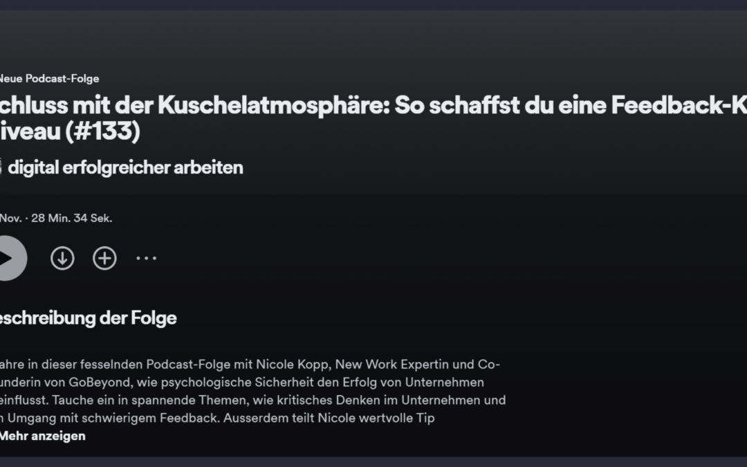 Schluss mit der Kuschelatmosphäre: So schaffst du Feedback-Kultur mit Niveau